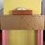Beautiful colourful desk is executed in various types of wood. The desk has a fold-out writing area and the interior has...