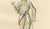 Paper Camille Bonnard, Joan of Arc in Armor, Hand-Colored Lithograph, 1845 For Sale - Image 7 of 10