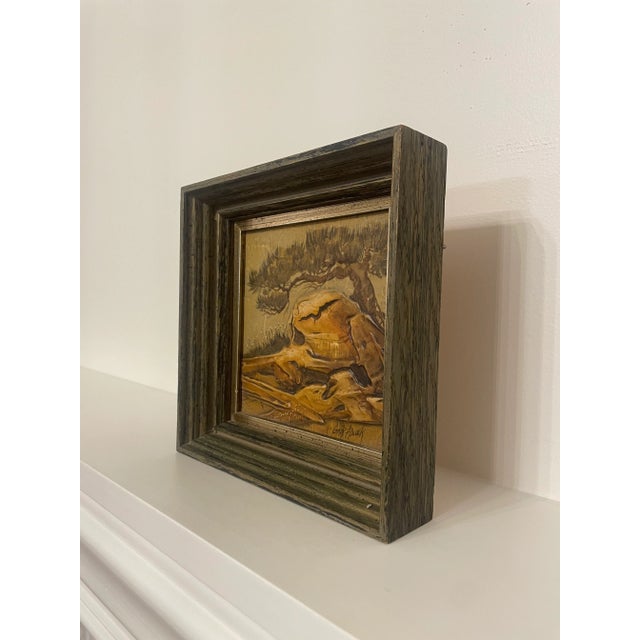 American Southwest Realism Landscape Framed Original Oil Painting by Gary Adcock For Sale - Image 9 of 12