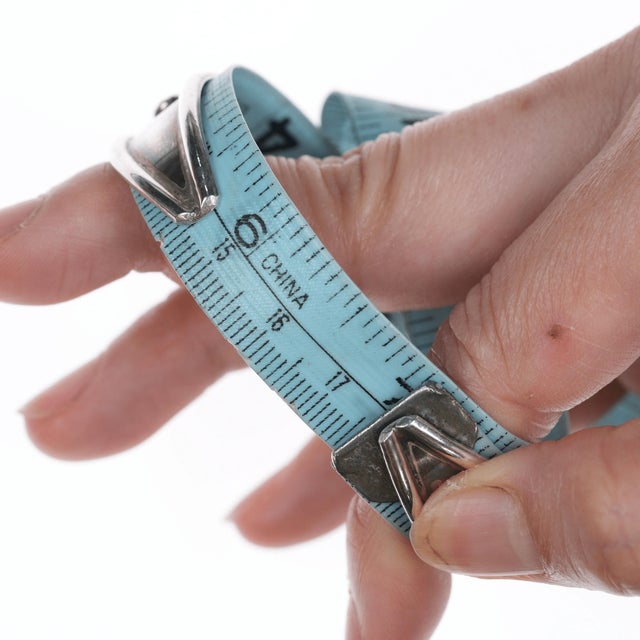 Silver 7" CB Native American sterling channel inlay cuff bracelet For Sale - Image 8 of 11