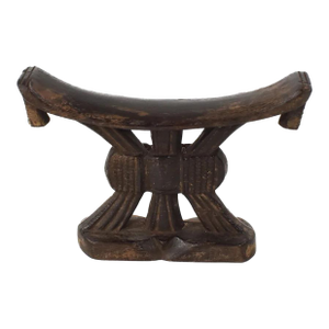 Early 20th Century Shona Wood Headrest