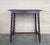 19th Spanish Walnut Side Table with Turned Legs and Iron Stretcher For Sale - Image 16 of 18