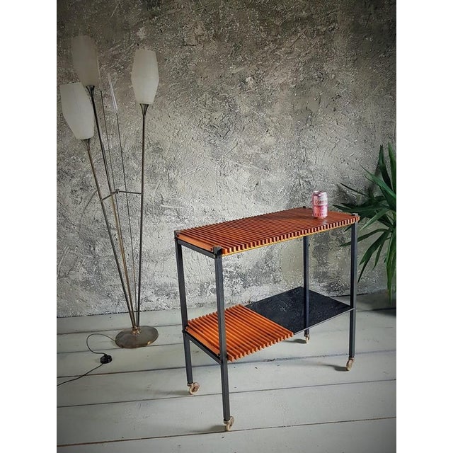 Danish Teak Bar Wagon, 1950s For Sale - Image 9 of 18