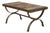 Wrought Iron and Ceramic Coffee Table, Vallauris, 1950s For Sale