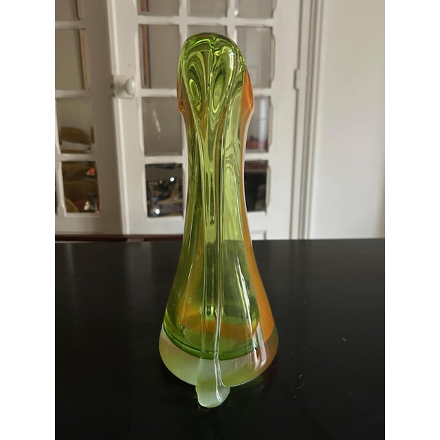 Large Murano Glass Vase, 1960s For Sale - Image 4 of 9