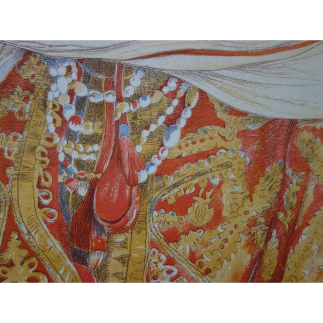 Louis Auguste Girardot, Woman of the Riff, Original Lithograph For Sale - Image 5 of 6