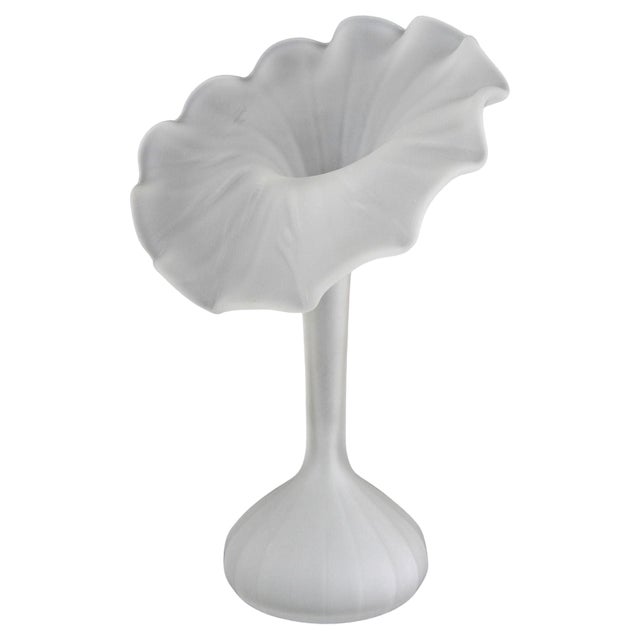 Mid-Century Jack in the Pulpit Glass Vase, France, 1960s For Sale