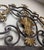 Late 20th Century La Barge Large Gilt Bronze & Scrolled Wrought Iron Wall Mirror For Sale - Image 5 of 10