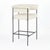 Mikra Leather Counter Stool For Sale - Image 6 of 9