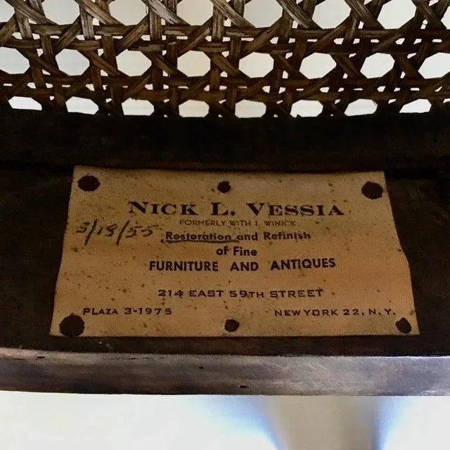 Late 19th Century French Louis XV Style Carved Wood Accent Armchair For Sale - Image 12 of 13