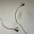 Gray Papiro Floor Lamp by Sergio Calatroni for Pallucco, 1989 For Sale - Image 8 of 10