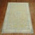 Early 20th Century Champagne Mustard Soft Blue Chinese Rug - 5'3" x 8'1" For Sale - Image 12 of 18