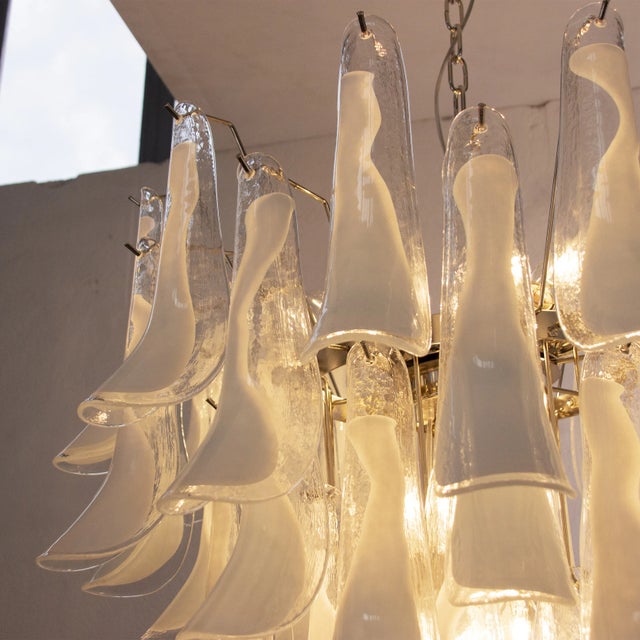 Vintage Italian Chandelier in Murano Glass, 1980s For Sale - Image 11 of 12