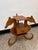 Mid-Century Wooden Side Table in the shape of Seahorse, 1960s, in Good conditions. Designed 1960 to 1969