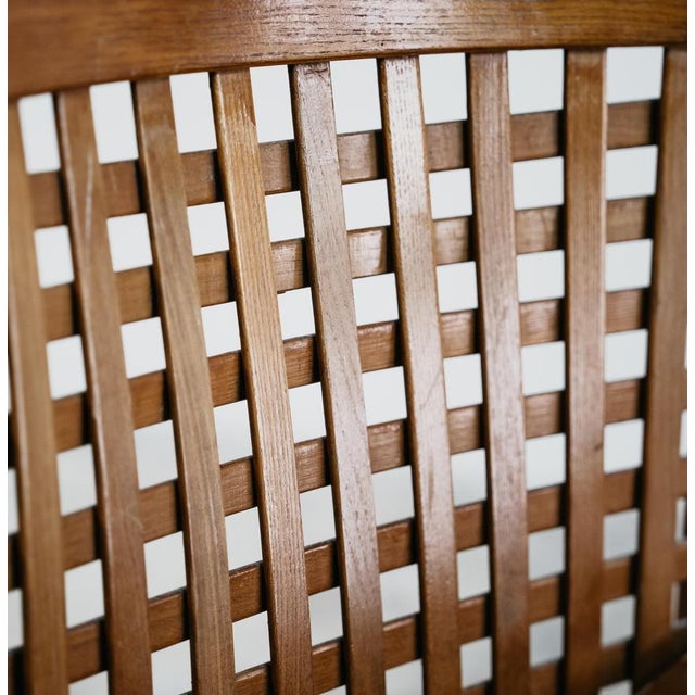 Transenna Chair attributed to Titina Ammannati & Giampiero Vitelli for Pozzi & Verga, 1970s For Sale - Image 9 of 10