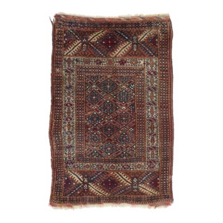 Antique Turkmen Rug 2'11'' x 4'5'' For Sale