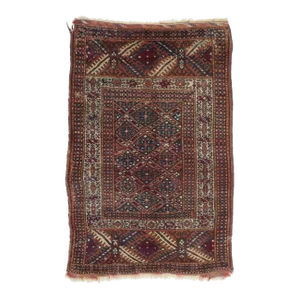 Antique Turkmen Rug 2'11'' x 4'5''