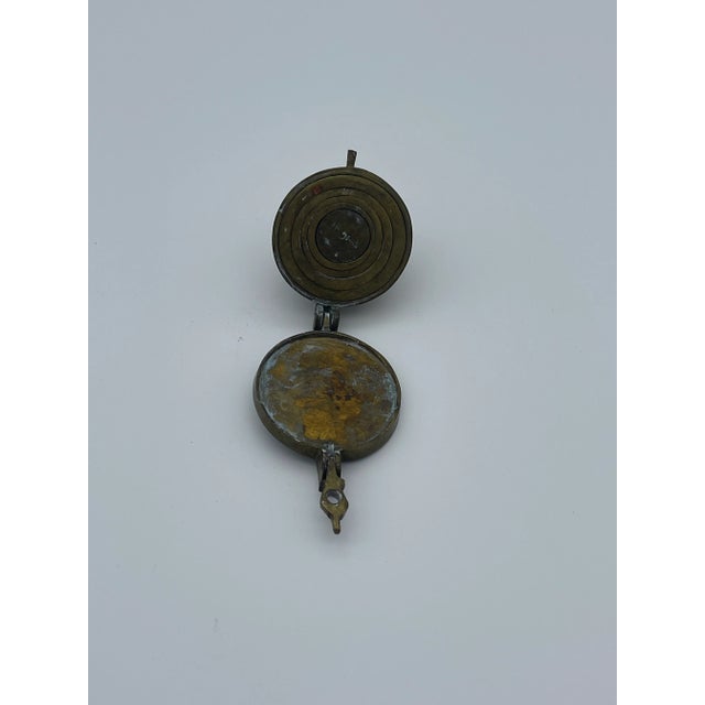 17th Century Vintage Spanish Brass Nested Weight Set- 6 Pieces For Sale - Image 5 of 8