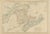 Antique Map of New Brunswick, Nova Scotia, Prince Edward Island and Canada East, 1860 For Sale