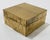 Decorative vintage brass embossed box. Features honeycomb like pattern to top and sides of this polished brass hinged...