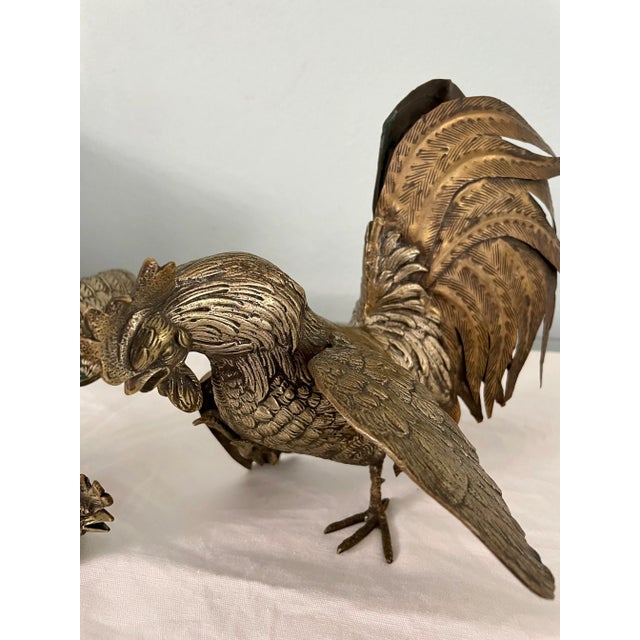 Mid 20th Century Decorative Roosters - a Pair For Sale - Image 12 of 13