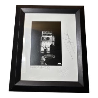 Signed Giles Norman Black & White Photograph “Window, 1992” – Framed For Sale