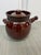 Design Plus Gallery presents a Vintage Chinese Brown Glazed Stoneware Herbal Medicine Pot. This traditional ceramic vessel...