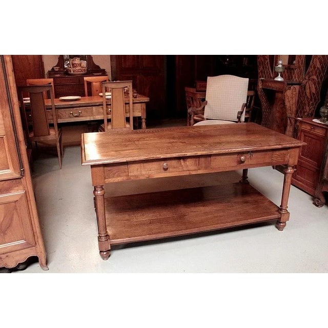 Early 20th Century Oak Drap Table For Sale - Image 12 of 12