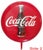Metal Large Double-Sided Coca Cola Enameled Sign, 1960s For Sale - Image 7 of 12
