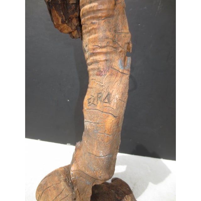 Moses Olivewood Carving by Ezra For Sale - Image 4 of 8