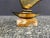 Mid-Century Modern Mid Century Demott Brass & Onyx Sailboat For Sale - Image 3 of 6