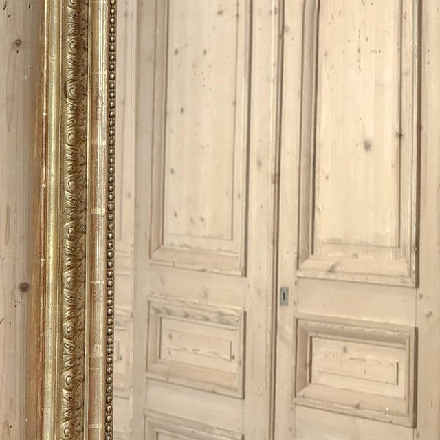 Antique 19th Century French Louis XVI Gilded Mirror For Sale In Dallas - Image 6 of 18