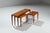 Nesting Tables in Teak attributed to Severin Hansen for Haslev, Denmark, 1960, Set of 3 For Sale - Image 3 of 14