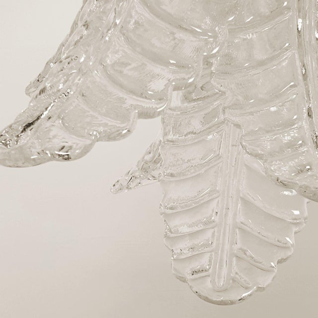 Murano Glass Leaves Chandelier For Sale - Image 9 of 9