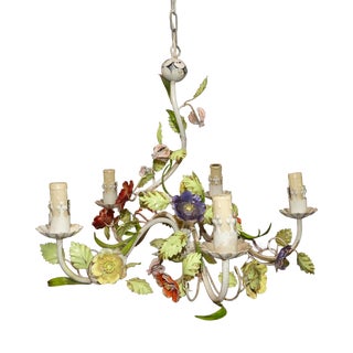 Vintage Chandelier in Metal, 1970s For Sale