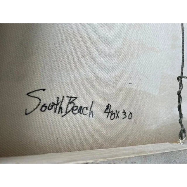 Large Carol Bertrand Colorful Post Modern Abstract For Sale - Image 11 of 13