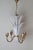 Hollywood Regency Leaf Chandelier in White and Gold from Hans Kögel, 1960s For Sale - Image 9 of 18