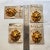 Rare Set of 4 Antique French Picture Rosettes – Lion Head Design – New Old Stock (Nos) For Sale - Image 4 of 4