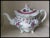 White Antique C1840s Staffordshire, English Soft Paste Teapot, Hand Painted For Sale - Image 8 of 10