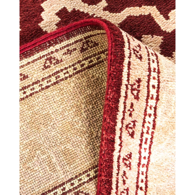 Eclectic, One-of-a-Kind Hand-Knotted Area Rug - Red, 3' 3" x 5' 1" For Sale In New York - Image 6 of 8