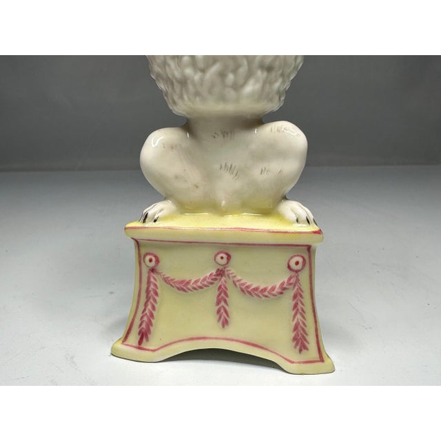 Art Nouveau Nymphenburg Porcelain Circus Poodle Figurine by Luise Terletzki-Scherf For Sale - Image 3 of 10