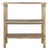 Three-Tier Solid Wood Shelf For Sale