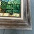 Abstract 1970’s Original Modernist Abstract Landscape Painting With Vintage Distressed Wood Frame For Sale - Image 3 of 5