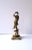 Late 19th Century French Gold Gilt Bronze and Marble Male Sculpture, 19th C France For Sale - Image 5 of 12