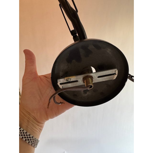 Paul Ferrante Faux Bamboo/Chinoiserie Hanging Lantern For Sale - Image 10 of 10