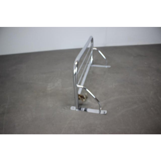 Bauhaus Vintage Bauhaus Chrome Wall Coat Hanger, 1930s For Sale - Image 3 of 9