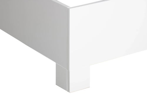 Honeycomb Bed Twin Extra Long - White Bedframes