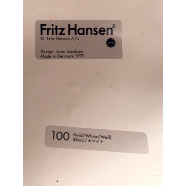 Series 7 Model 3107 Chair by Arne Jacobsen for Fritz Hansen, Denmark, 1990s For Sale - Image 10 of 11