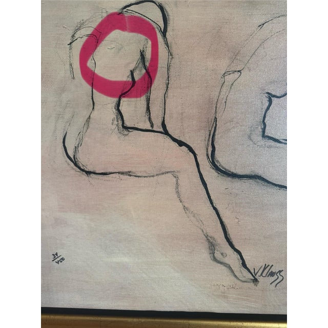 Signed Victor Klauss (German, 20th Century School) Intermission I & Intermission II For Sale - Image 9 of 9