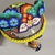 Monumental Huichol Beaded La Catrina, Day of the Dead, Sculpture, Mexico, 36” For Sale In Raleigh - Image 6 of 12